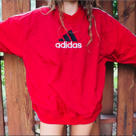 Vintage adidas pullover windbreaker - Picture 1 of 2